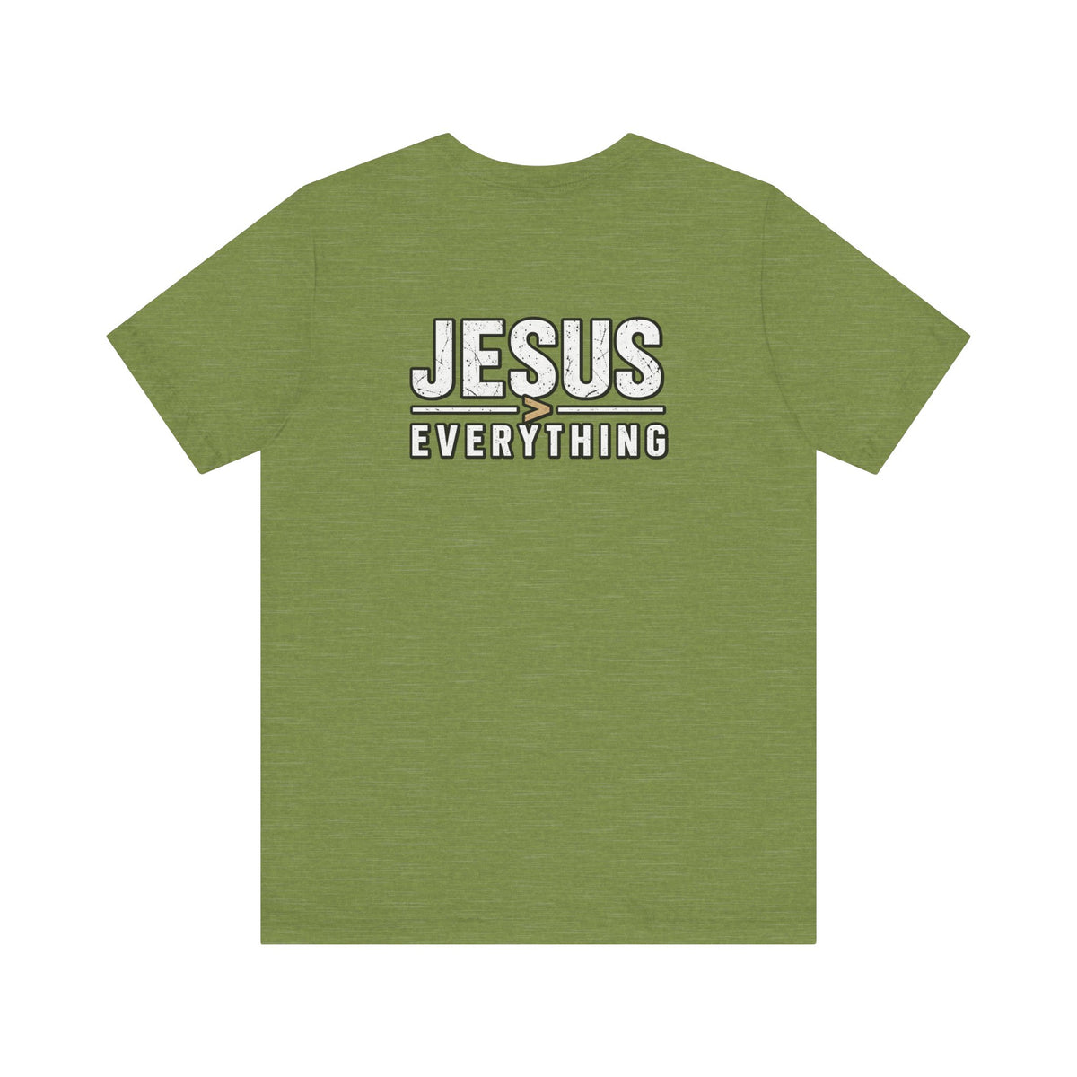 Jesus Everything T-Shirt — Faith Graphic Tee (Back Print)