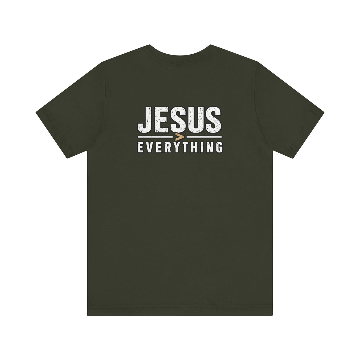 Jesus Everything T-Shirt — Faith Graphic Tee (Back Print)