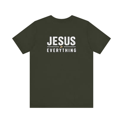 Jesus Everything T-Shirt — Faith Graphic Tee (Back Print)