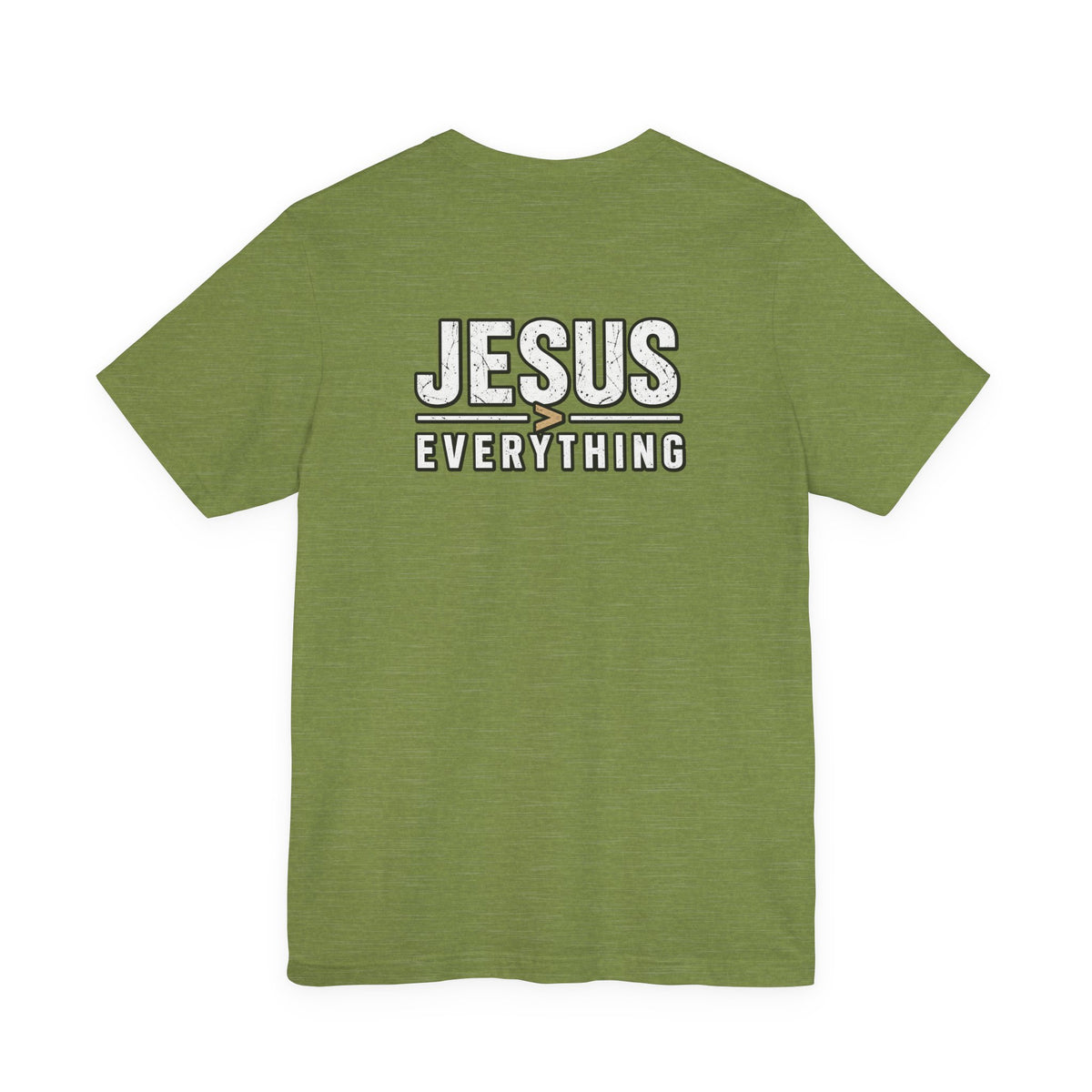 Jesus Everything T-Shirt — Faith Graphic Tee (Back Print)