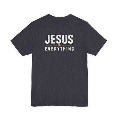 Jesus Everything T-Shirt — Faith Graphic Tee (Back Print)