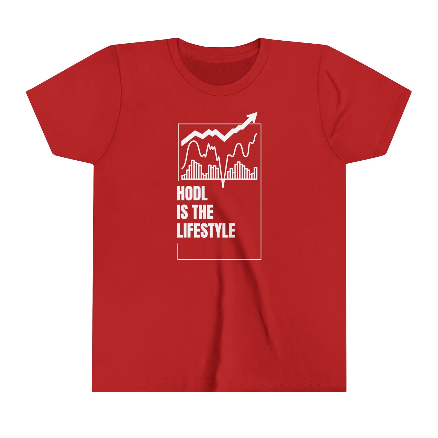 HODL is the Lifestyle Youth Short Sleeve Tee