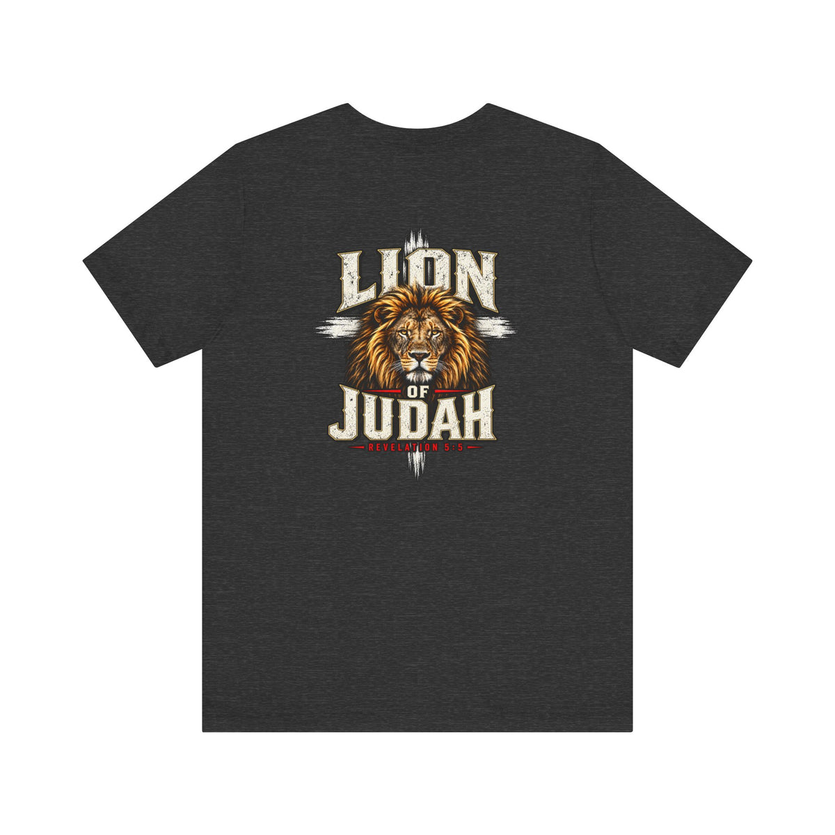 Lion of Judah T‑Shirt — Christian Faith Graphic Tee