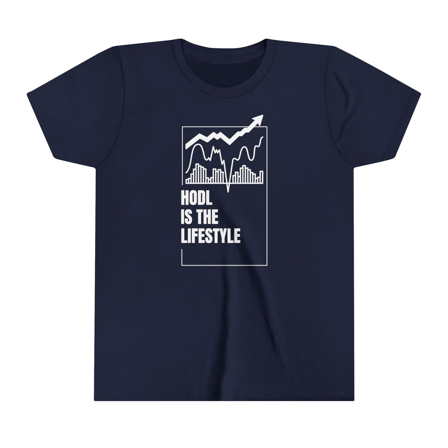 HODL is the Lifestyle Youth Short Sleeve Tee