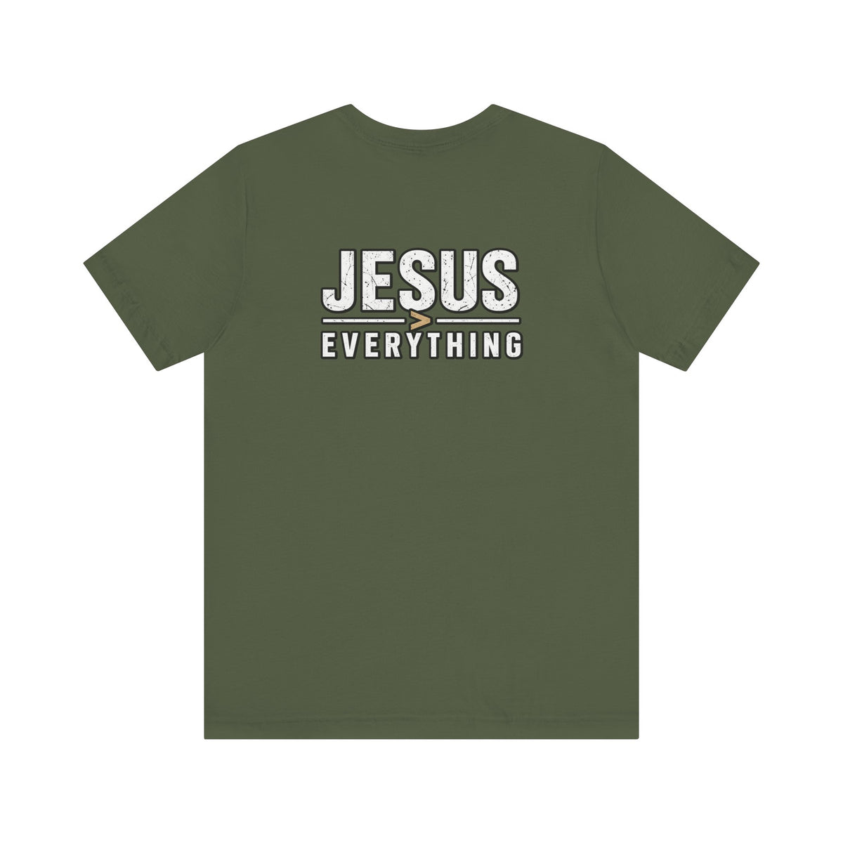 Jesus Everything T-Shirt — Faith Graphic Tee (Back Print)